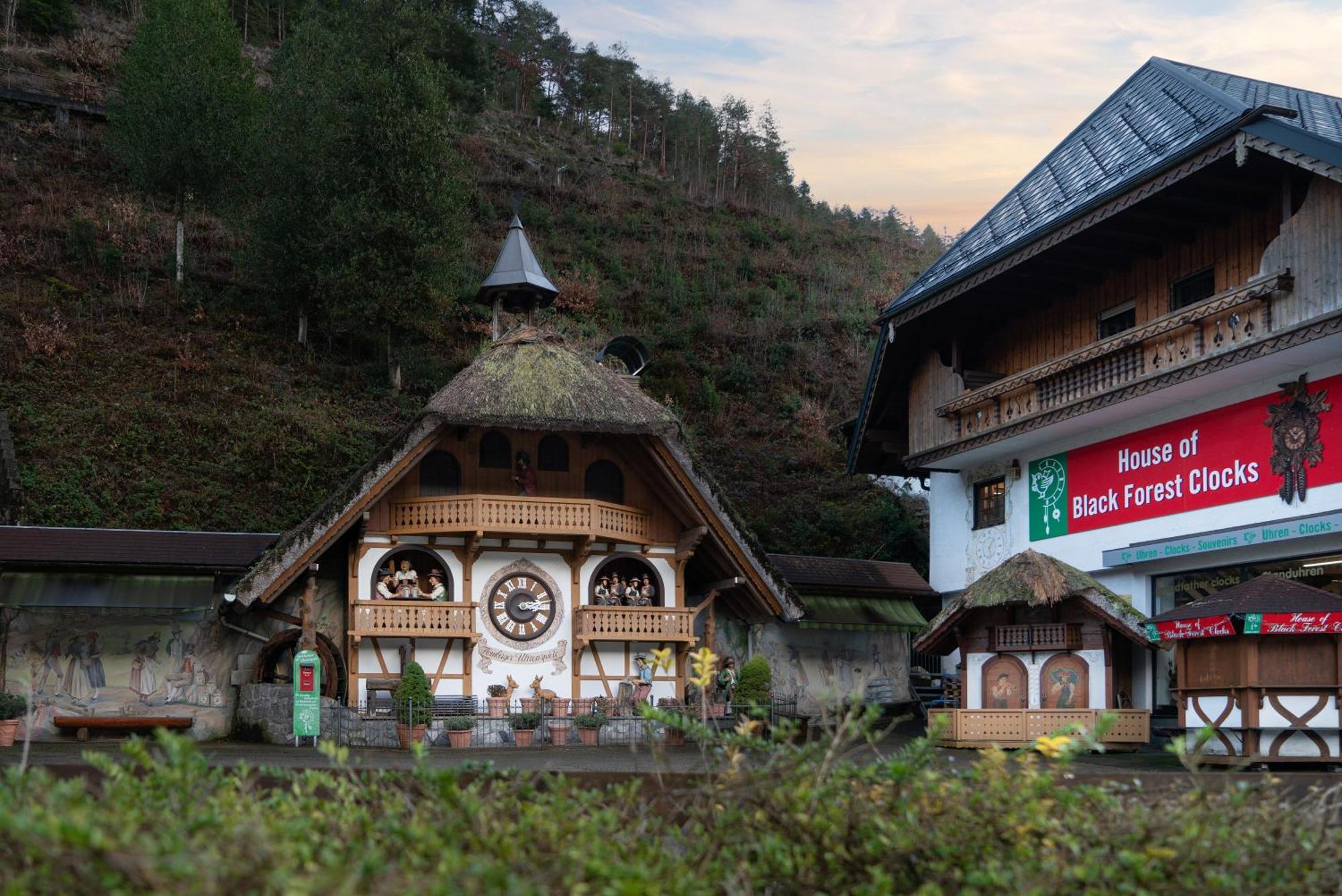 Rita - Atemberaubenden Wasserfaelle Triberg im Schwarzwald Buitenkant foto